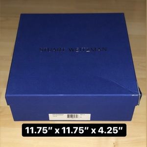 STUART WEITZMAN Shoe Box, Foam & Tissue Paper